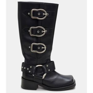 Dorothee Schumacher chunky leather moto boots